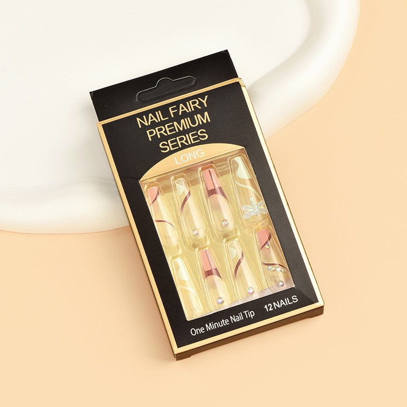 Arte De Uñas De Bailarina De Longitud Larga al por mayor