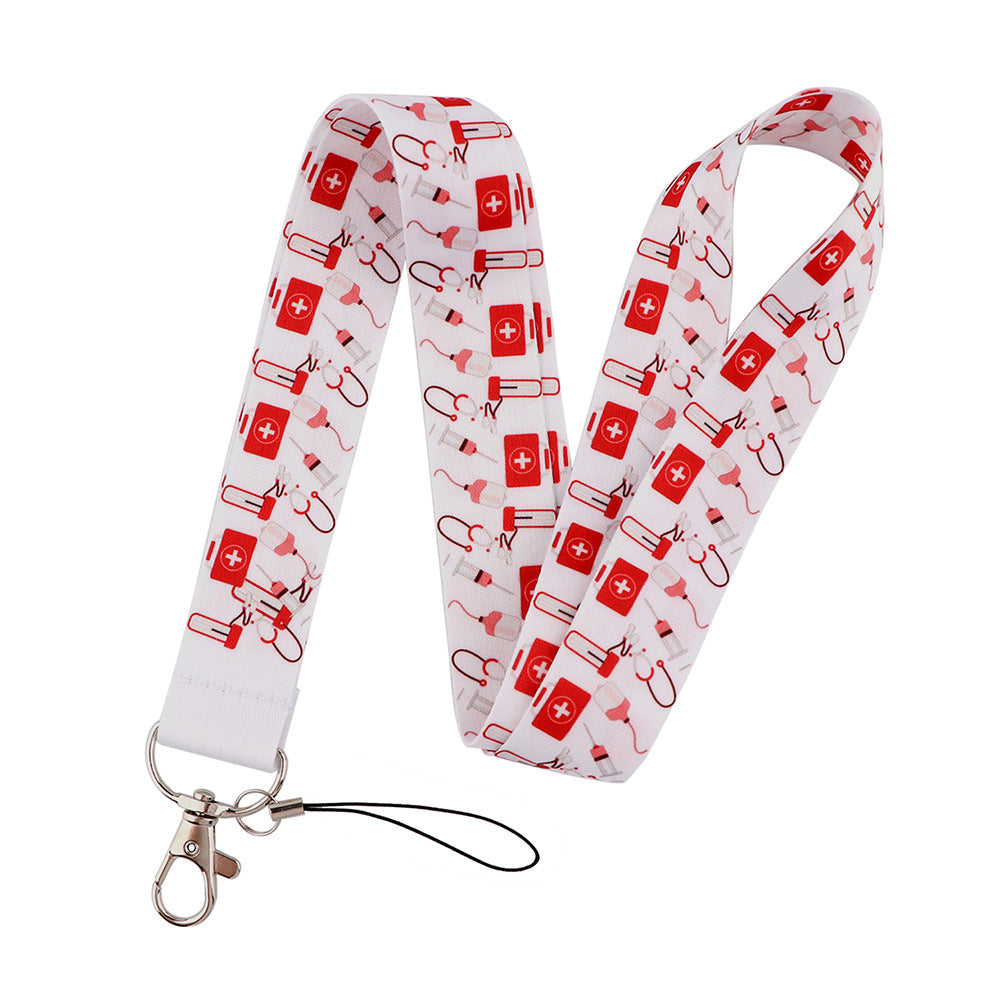 Venta al por mayor Llavero De Poliéster Doctor Lanyard