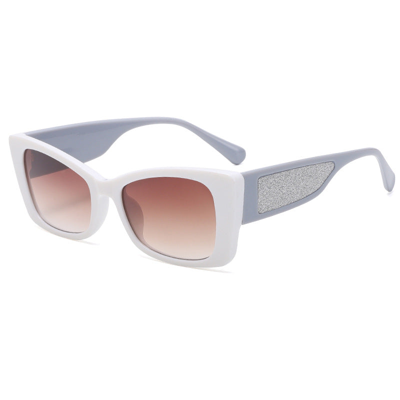 Wholesale PC Wide Leg Small Frame Sunglasses