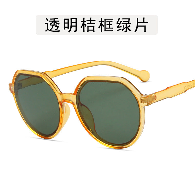 Wholesale PC Large Frame Candy Color Cat Eye Sunglasses