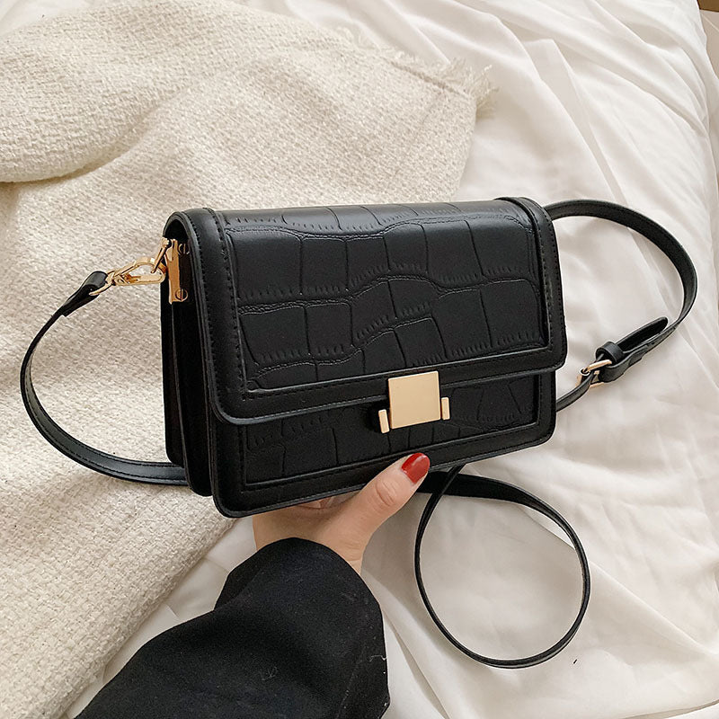 Bolso de hombro al por mayor PU Stone Patrón