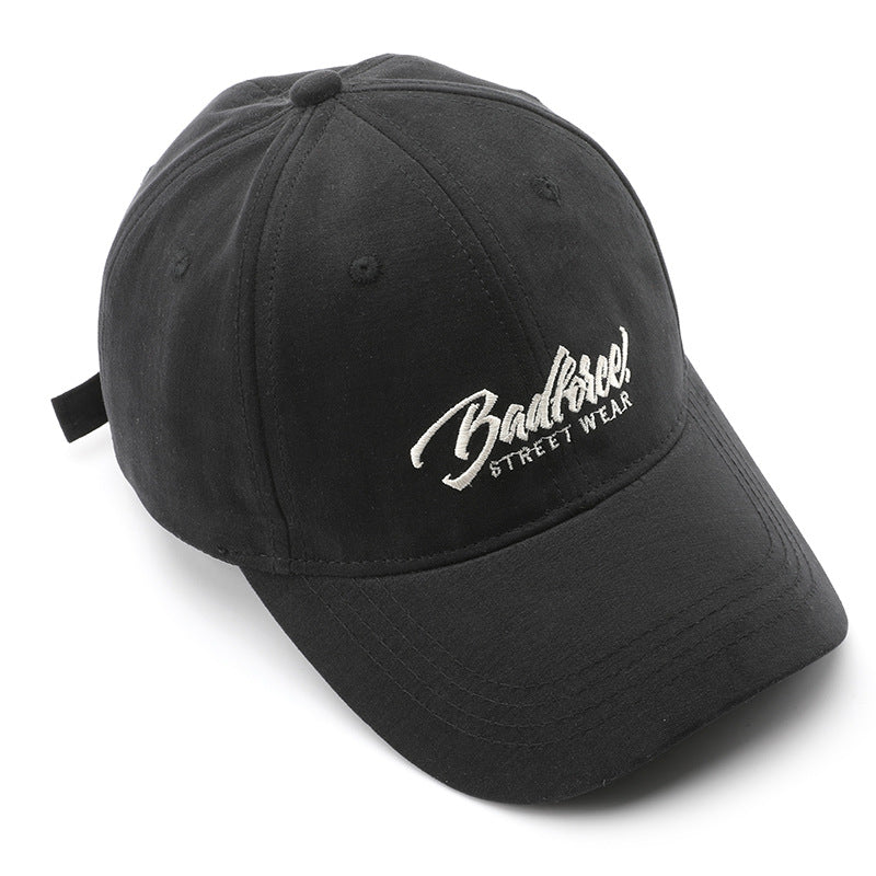 Wholesale Letter Embroidered Semi Hard Top Cotton Baseball Caps