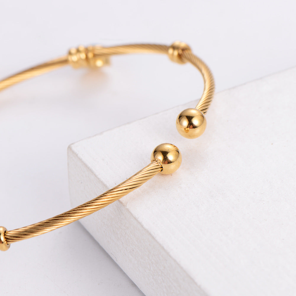 Pulsera De Acero Inoxidable Ojo De Diablo al por mayor