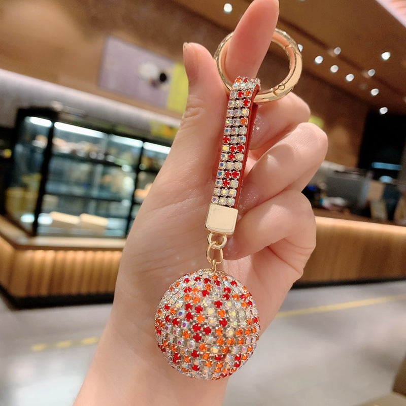 Wholesale Acrylic Diamond Crystal Ball Creative Keychain