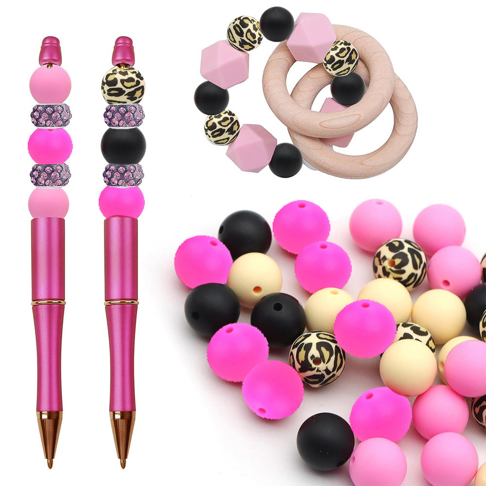 Wholesale 50PCS/PACK 12mm Silicone Beads