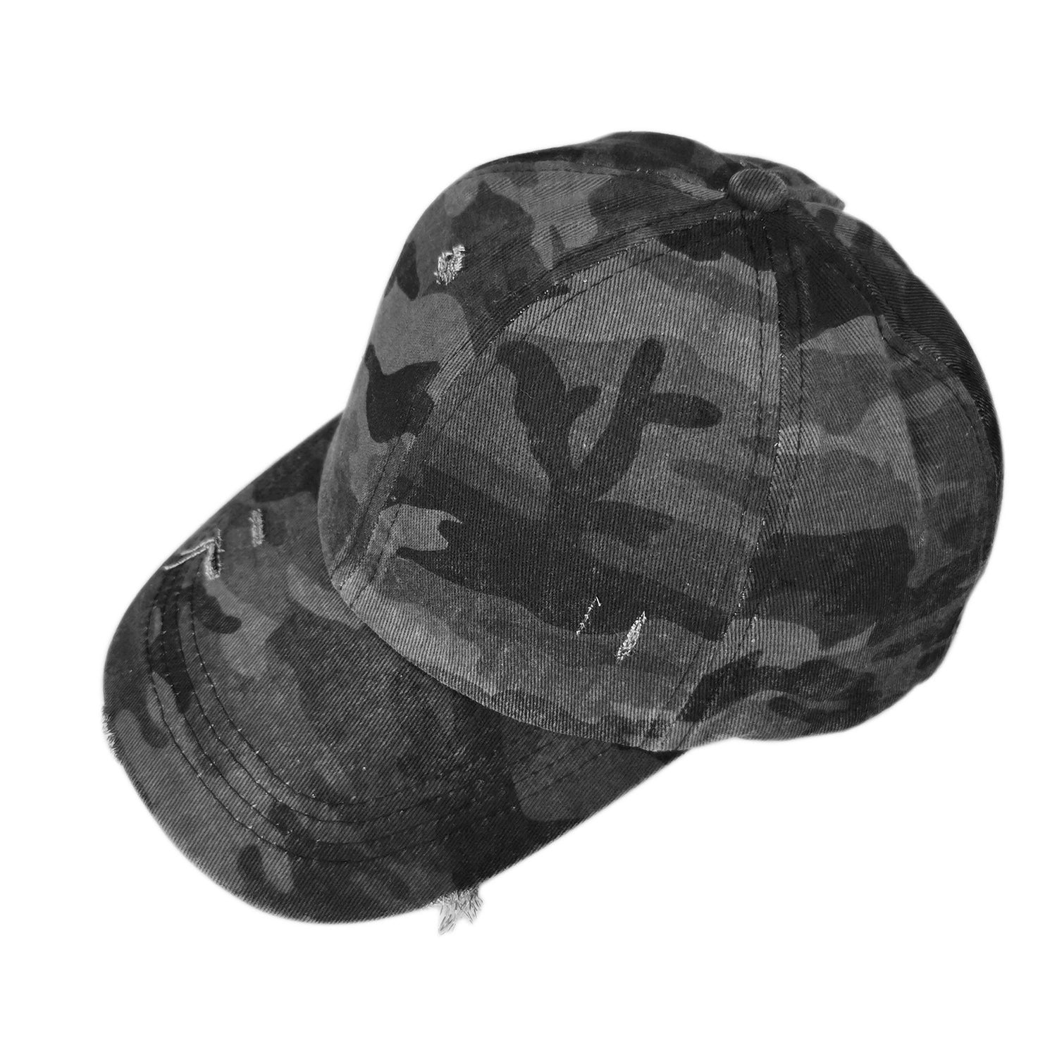 Gorra de béisbol elástica de algodón cruzado de algodón al por mayor