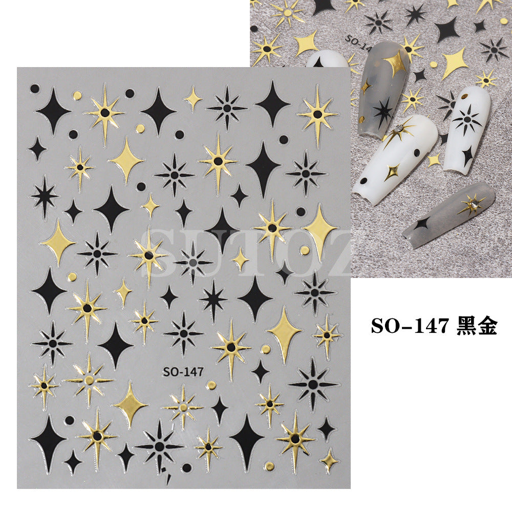 Wholesale Astral Nail Art Stickers