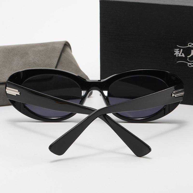 Wholesale Jelly Color Small Frame Cat Eye PC Sunglasses