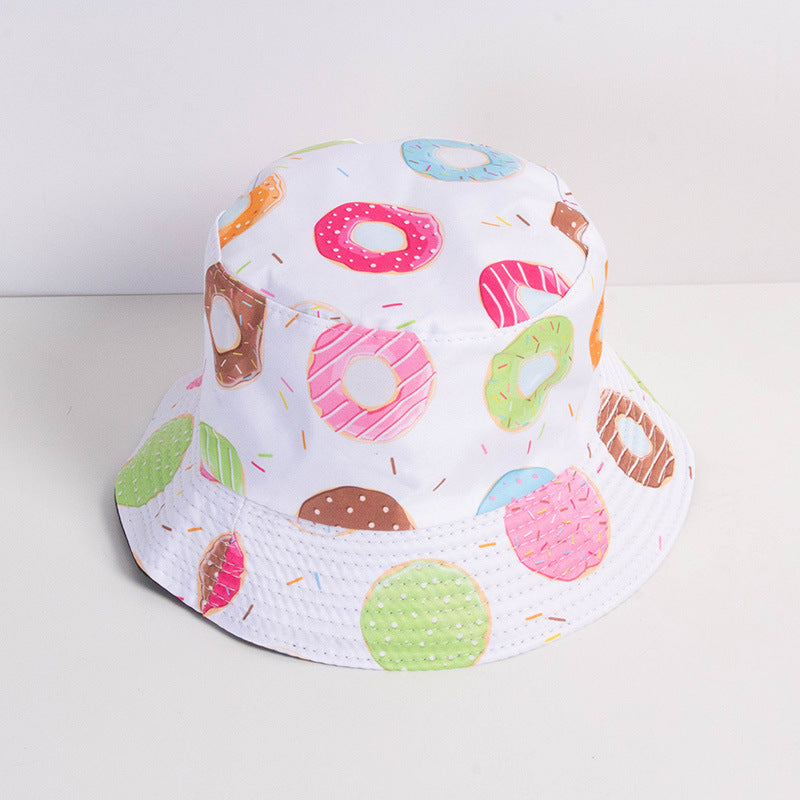 Venta al por mayor Tie Dye sombrero de cubo de poliéster de doble cara