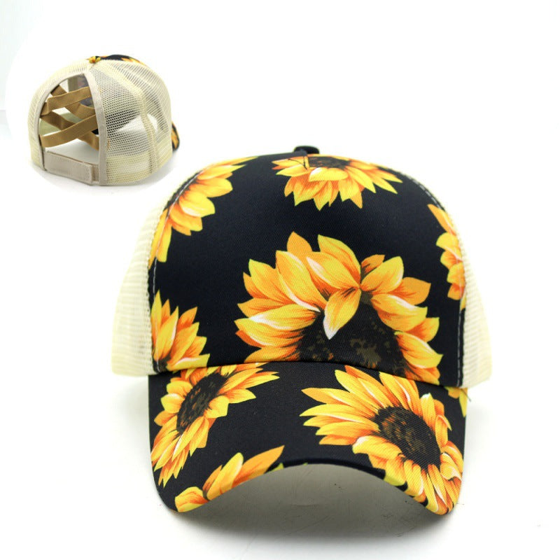 Capilla de béisbol de cola de caballo impresa de algodón Aztec de algodón al por mayor