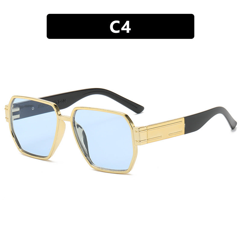 Venta al por mayor Gafas de sol de aviador de marco grande AC