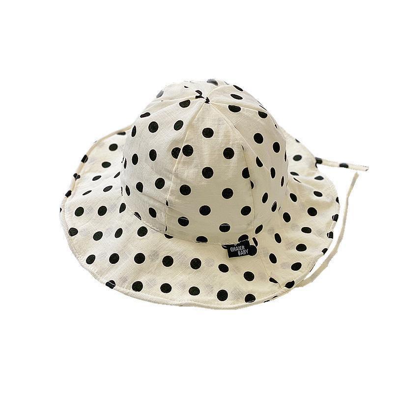 Wholesale Kids Sunshade Big Brim Wool Bucket Hat
