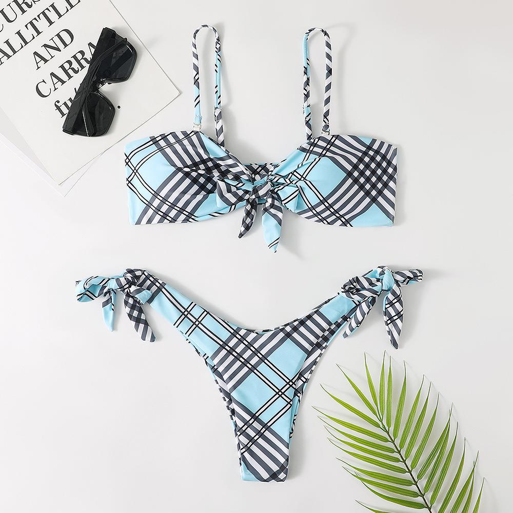 Wholesale Printed Sexy Bikini Polyester Swimwear