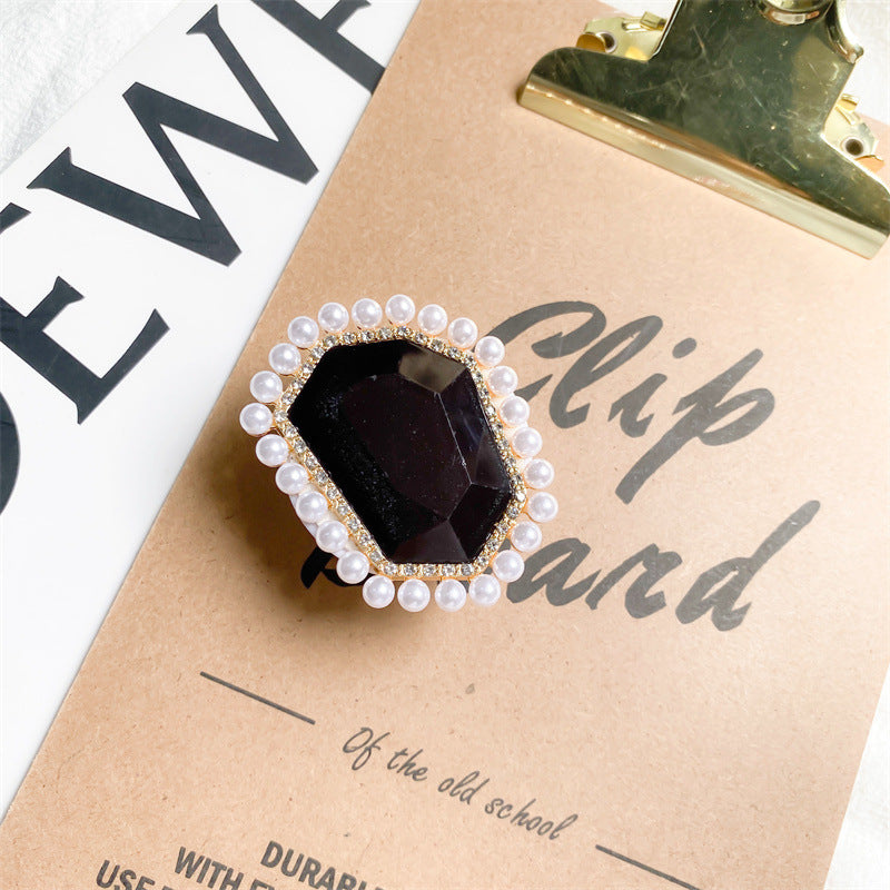 Wholesale Plastic Pearl Air Cushion Mobile Phone Holders