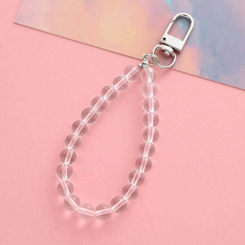 Wholesale Acrylic Pearl Bear Butterfly Keychains