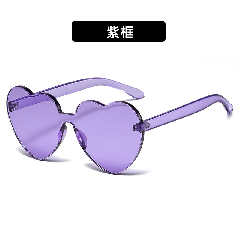 Wholesale Frameless Love PC Sunglasses