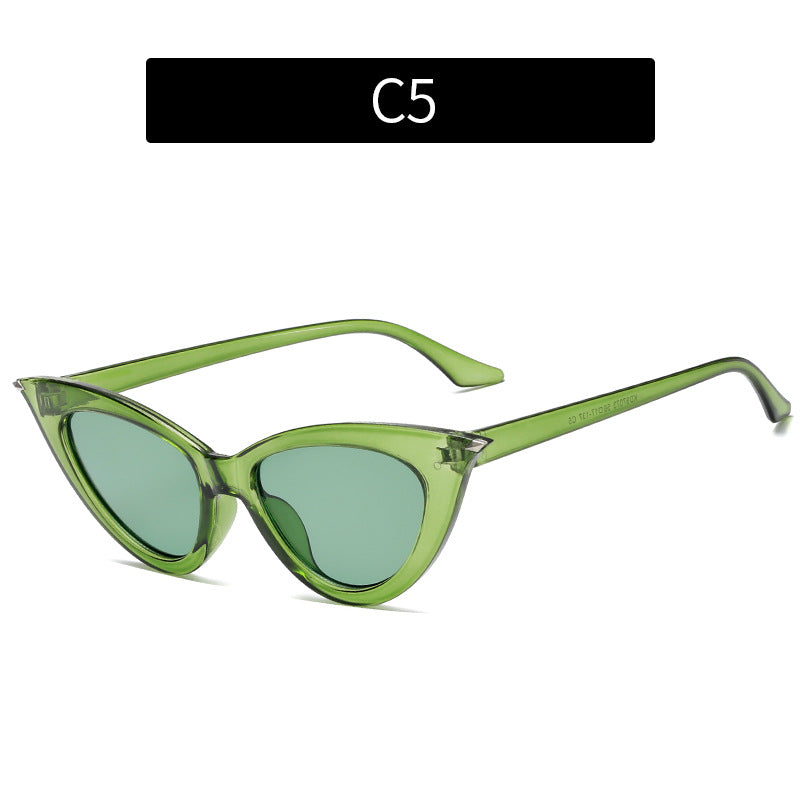 Venta al por mayor Cat Eye Ins Gafas De Sol AC
