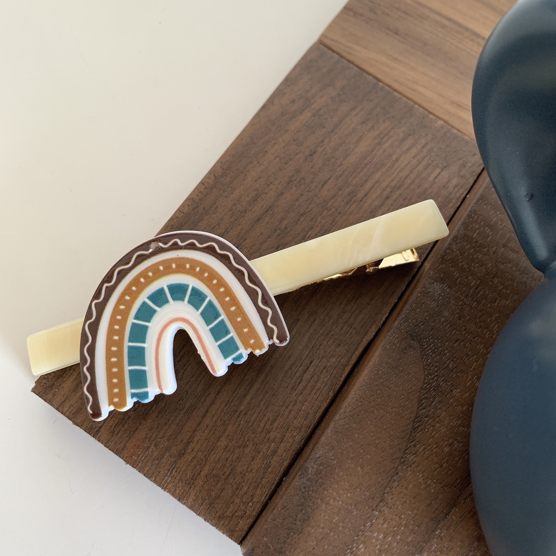 Wholesale Rainbow Cloud Acetate Hair Clips