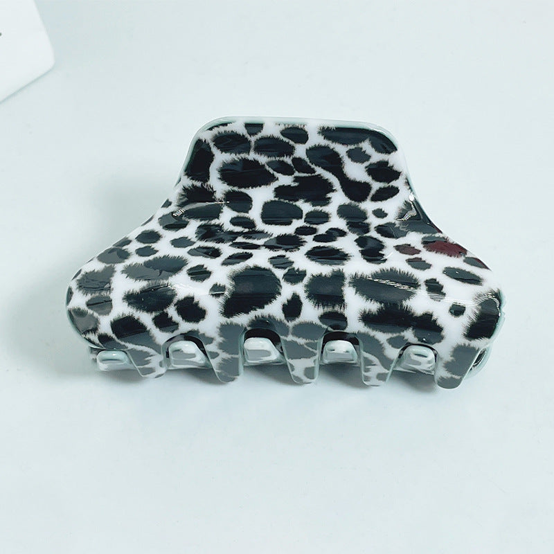Wholesale Leopard Print Acrylic Hair Clips