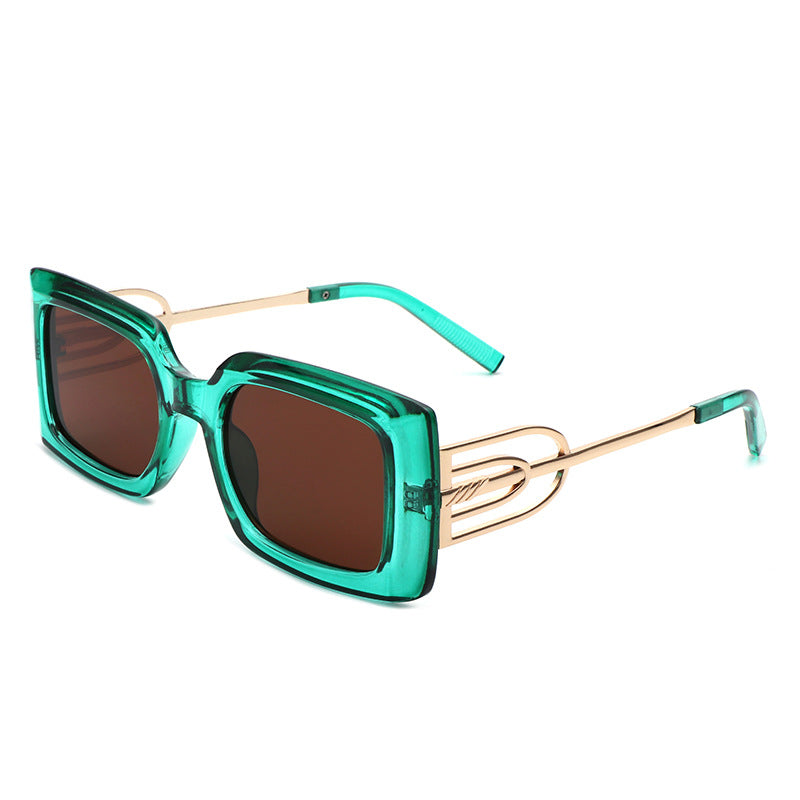 Venta al por mayor Gafas de sol metálicas de moda PC