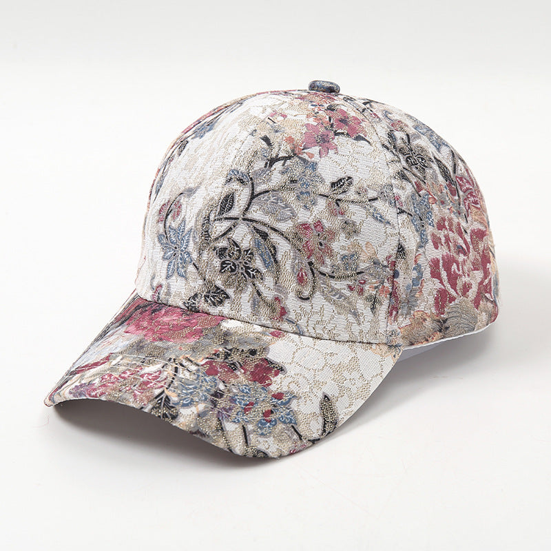 Wholesale Cotton Polyester Gold Jacquard Cap