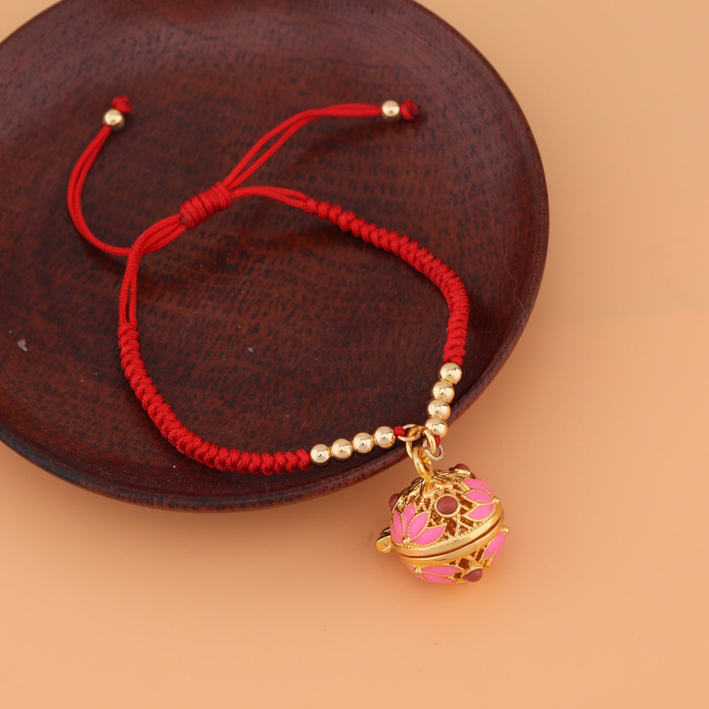 Wholesale Antique Enamel Diffuser Copper Bracelet