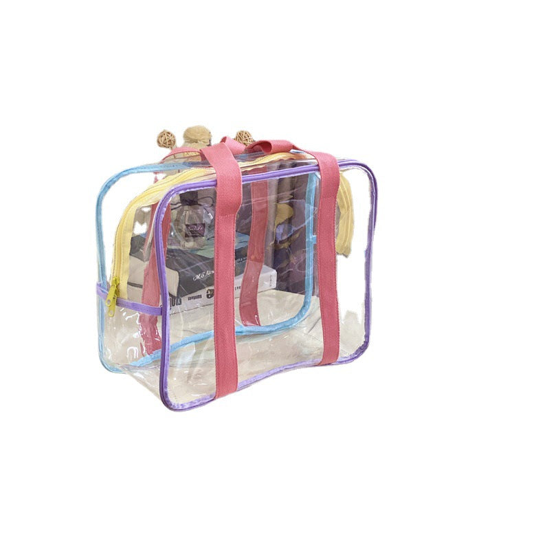 Wholesale Jelly Colored PVC Transparent Bags