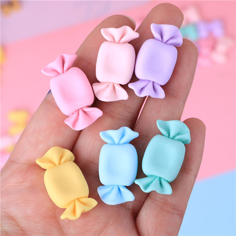 Accesorios al por mayor de resina de caramelo Macaron