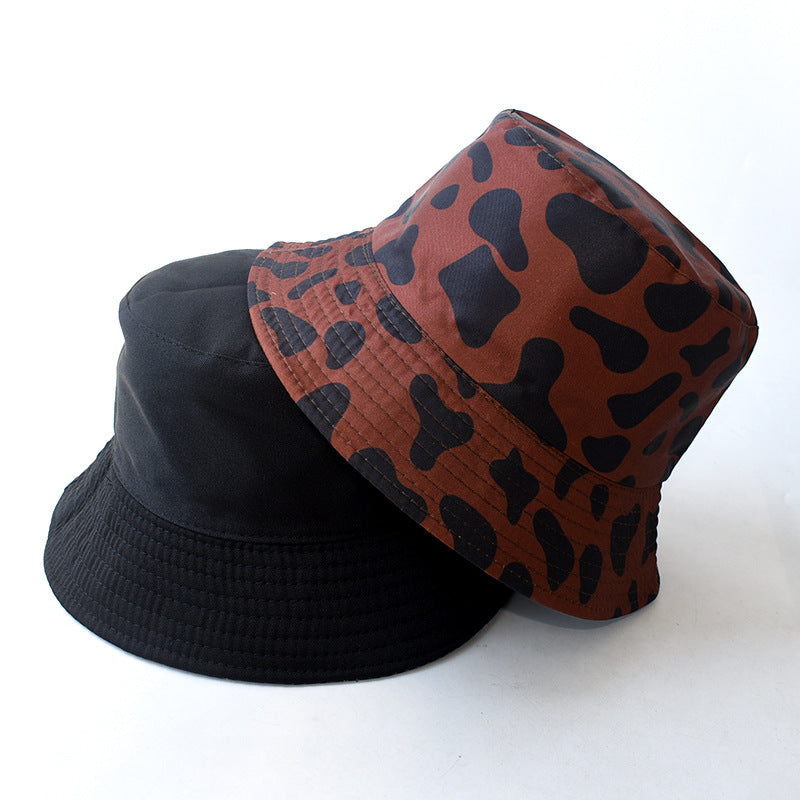 Wholesale Cotton Cow Pattern Fisherman Hat