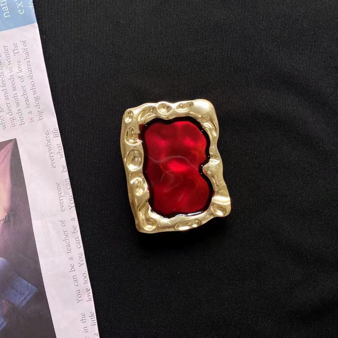 Wholesale Metal Gem Retractable Air Cushion Mobile Phone Holder