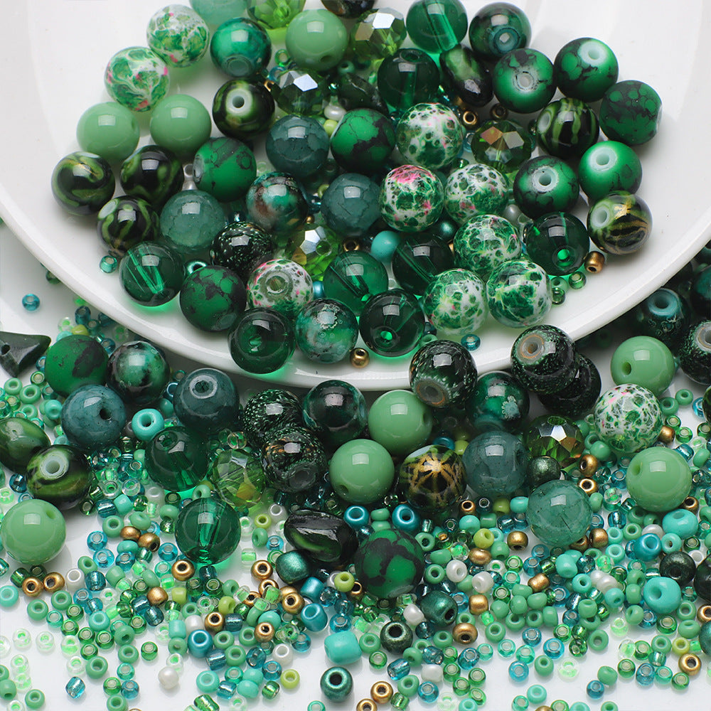 Wholesale 350PCS/Pack Cracked Gravel Glass Beads