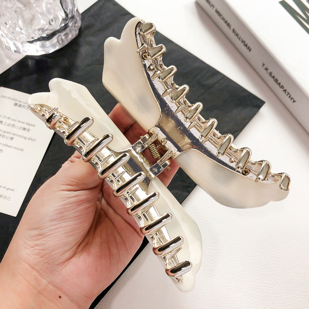 Wholesale Puppy Spotted PVC Hair Clips