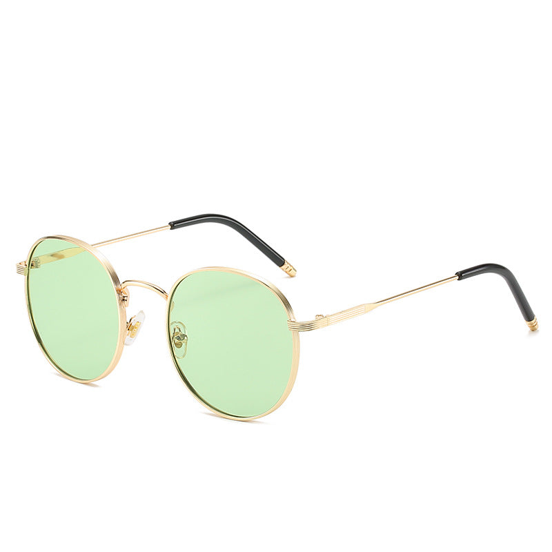 Wholesale PC Retro Round Frame Sunglasses