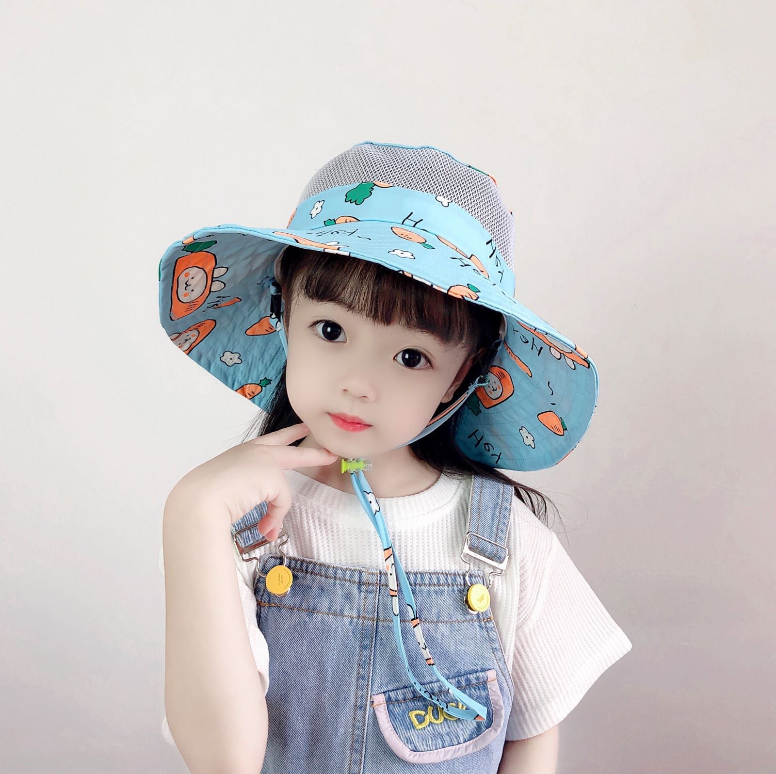 Sombreros de pescadores para niños resistentes al algodón de algodón al por mayor