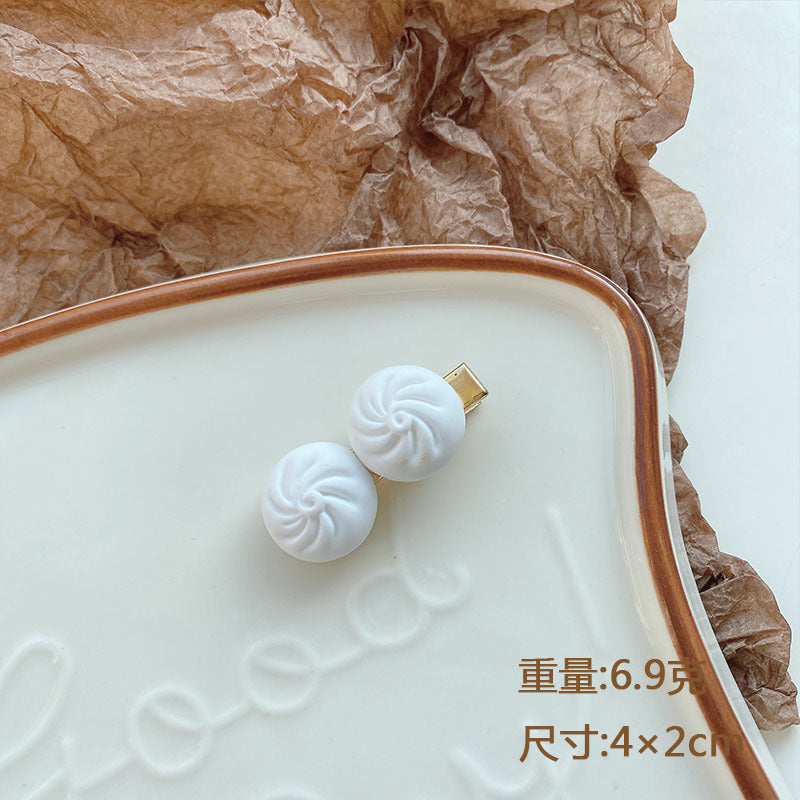 Wholesale Imitation Food Silicone Hair Clips