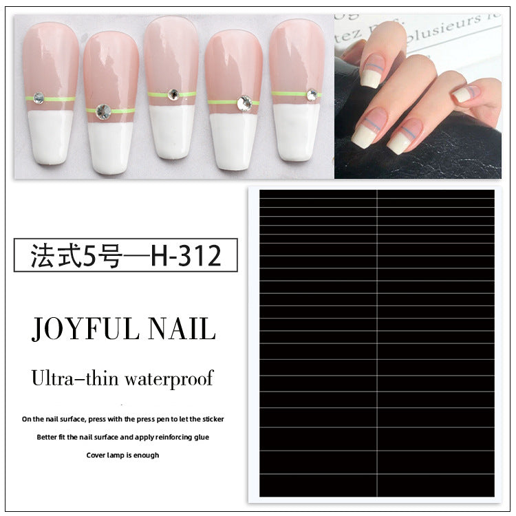 Wholesale French Edge-assisted Nail Stickers