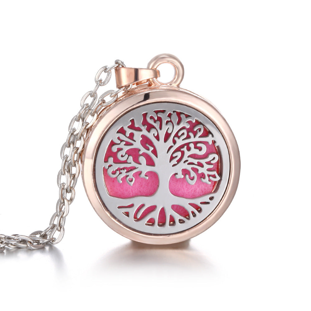 Wholesale Alloy Aromatherapy Necklace