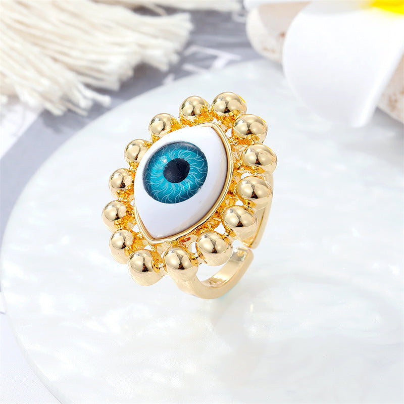 Wholesale Metal Devil Eye Ring