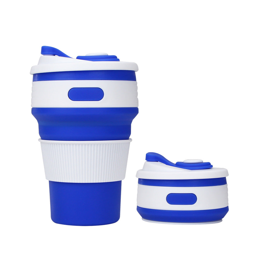 Wholesale High Temperature Resistant Silicone Collapsible Water Cup