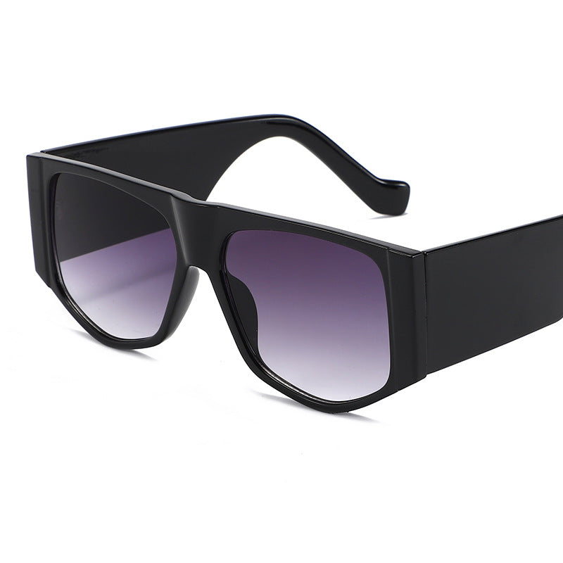 Wholesale PC Large Frame Thick Brim Sunglasses