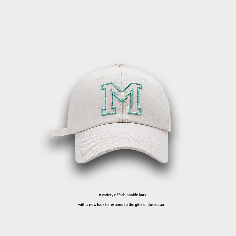 Wholesale M Letter Embroidery Cotton Hat