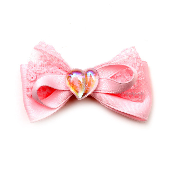 Wholesale Children's Mesh Bow Hair Clips