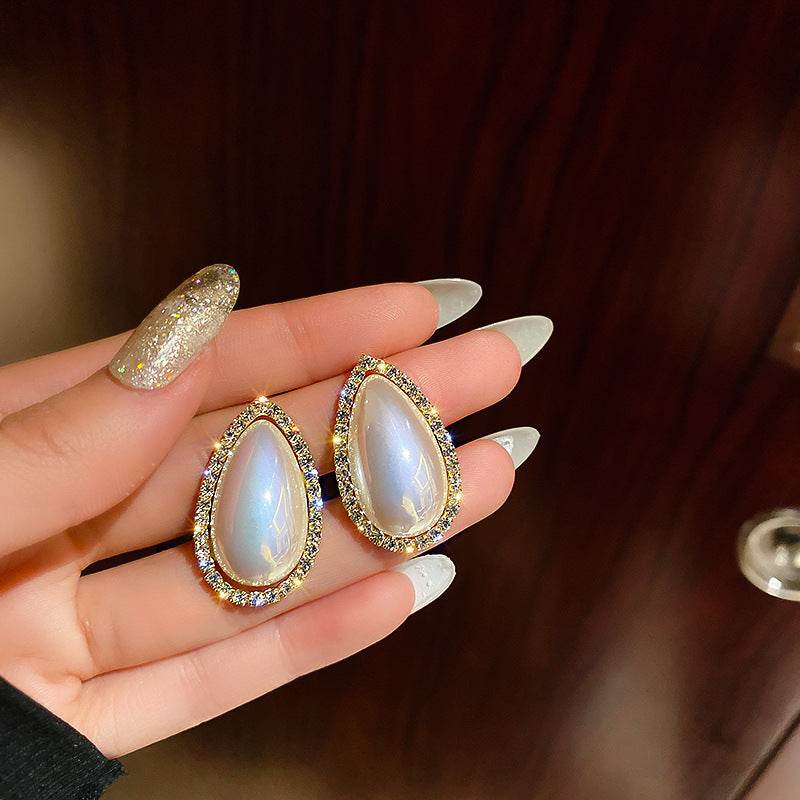 Wholesale 925 Silver Pin Vintage Earrings Pearl