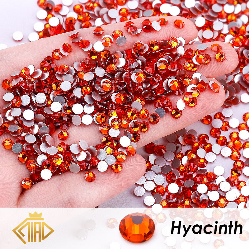 Wholesale 2.0×2.1MM 1440pcs/Pack of Water Glass Manicure Rhinestone DIY Jewelry Accessories
