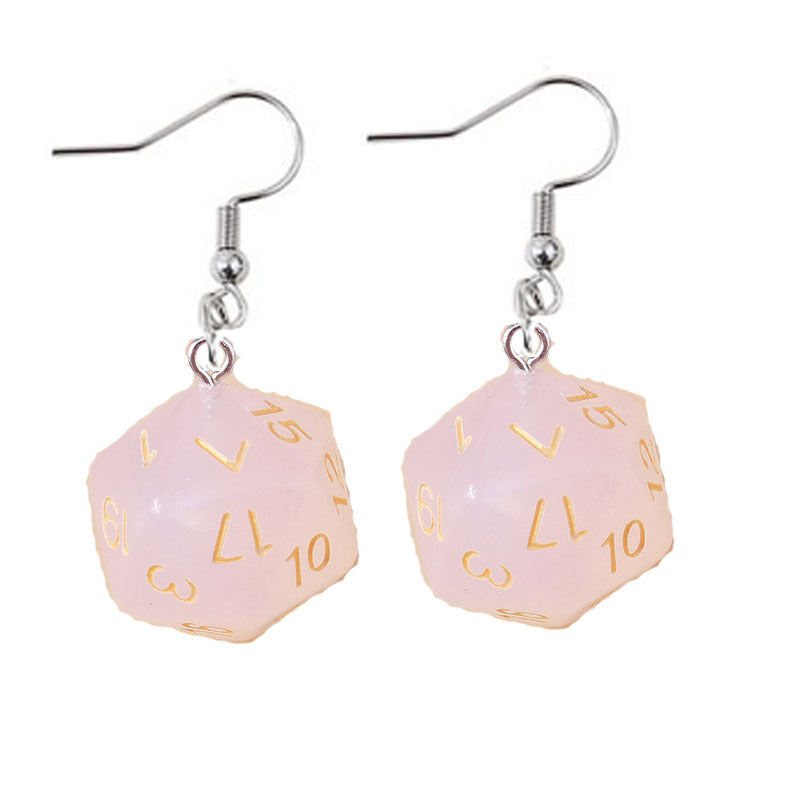 Pendientes De Aleación De Dados Interesantes al por mayor