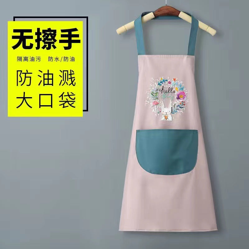 Delantal impermeable y a prueba de aceite de PVC al por mayor