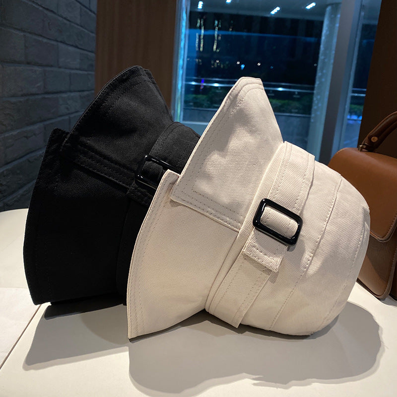 Wholesale Cotton Split Solid Color Fisherman Hat