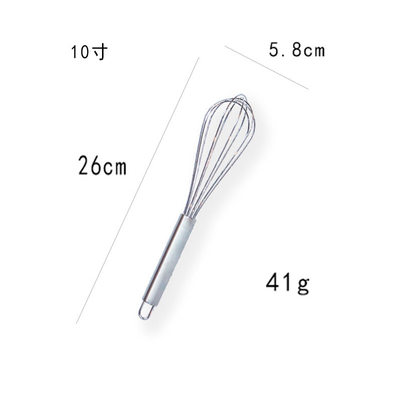 Wholesale Stainless Steel Semi-Automatic Egg Whisk Kitchenware