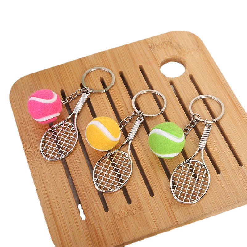 Venta al por mayor Llavero de aleación de bádminton