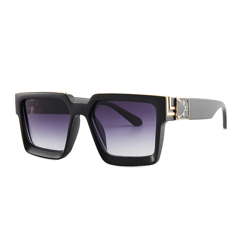 Wholesale PC Unisex Square Frame Sunglasses